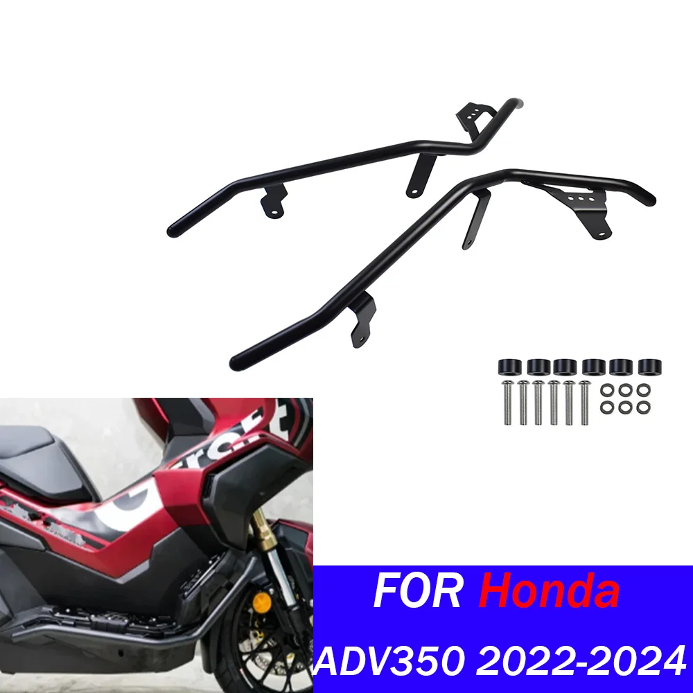 

For ADV350 Crash Bar Engine Guard Frame Bumper For Honda ADV 350 2022-2024 Motorcycle Highway Fall Protection Accessories ﻿
