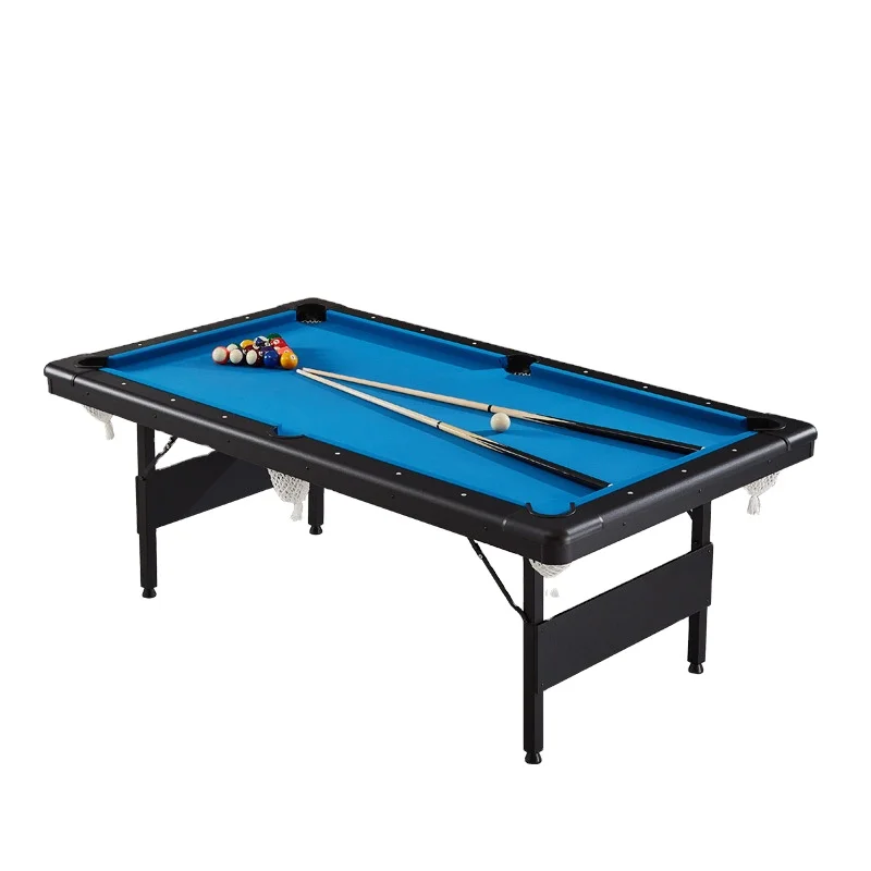 

Wholesales 6ft 6 / 7 ft Folding Mini Pool Table Billiards Net Pocket Snooker Table for Indoor Game