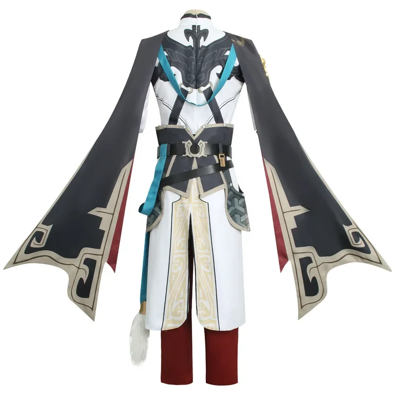 Nuovo gioco Honkai Star Rail Jing Yuan Costume Cosplay parrucca JingYuan uomini cinesi vestito Cosplay Halloween Carnival Party Suit XS-XXL