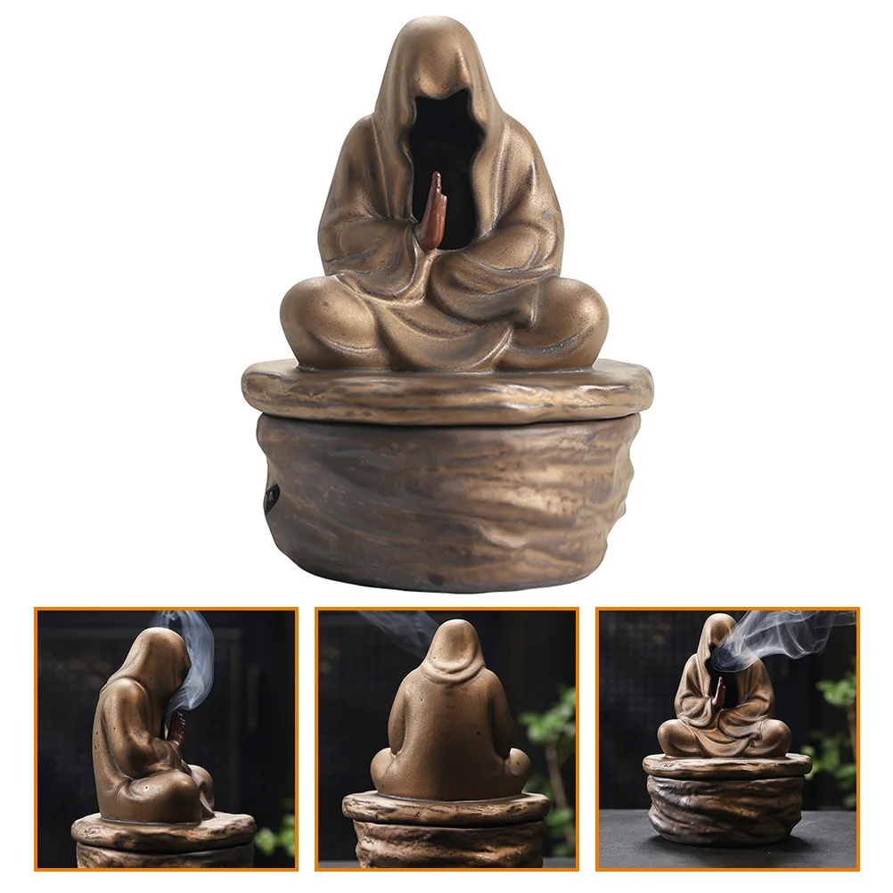 

Ceramic Incense Coil Holder Unique Design for Home Office Yoga Room Table Decor Incense Burner Holder Wedding Gifts for Couple