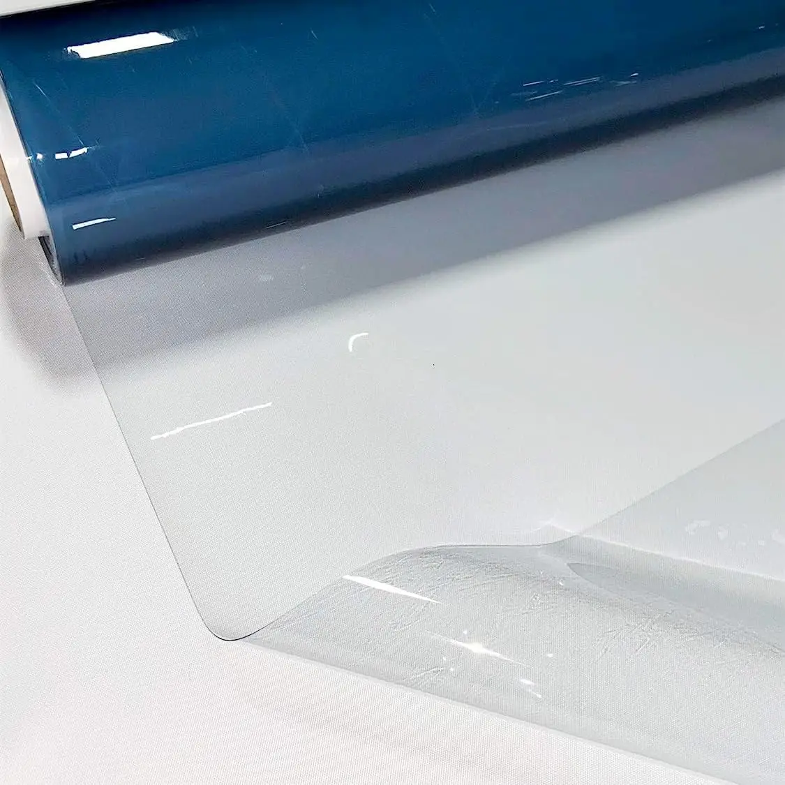 Heavy Duty Clear Plastic- 20 Ft. of Glass Clear Plastic Vinyl Protective sheeting for Home, Winterize, Furniture, Boat, Porch