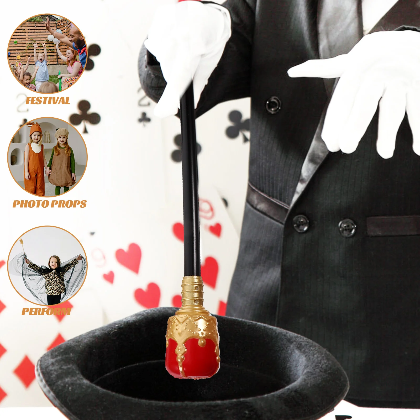 할로윈 지팡이 코스프레 소품 의상 액세서리 플라스틱 홀검 장식용 스틱 가면 파티 드레스업 장식품