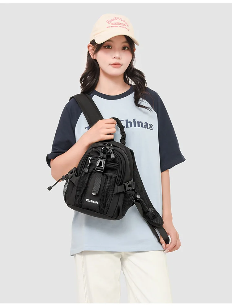 Outdoor Tactical Multifunction Waterproof Backpack Man Woman Travel Lightweight Chest Bags Japanese Fashion Cycling Back Pack 배낭