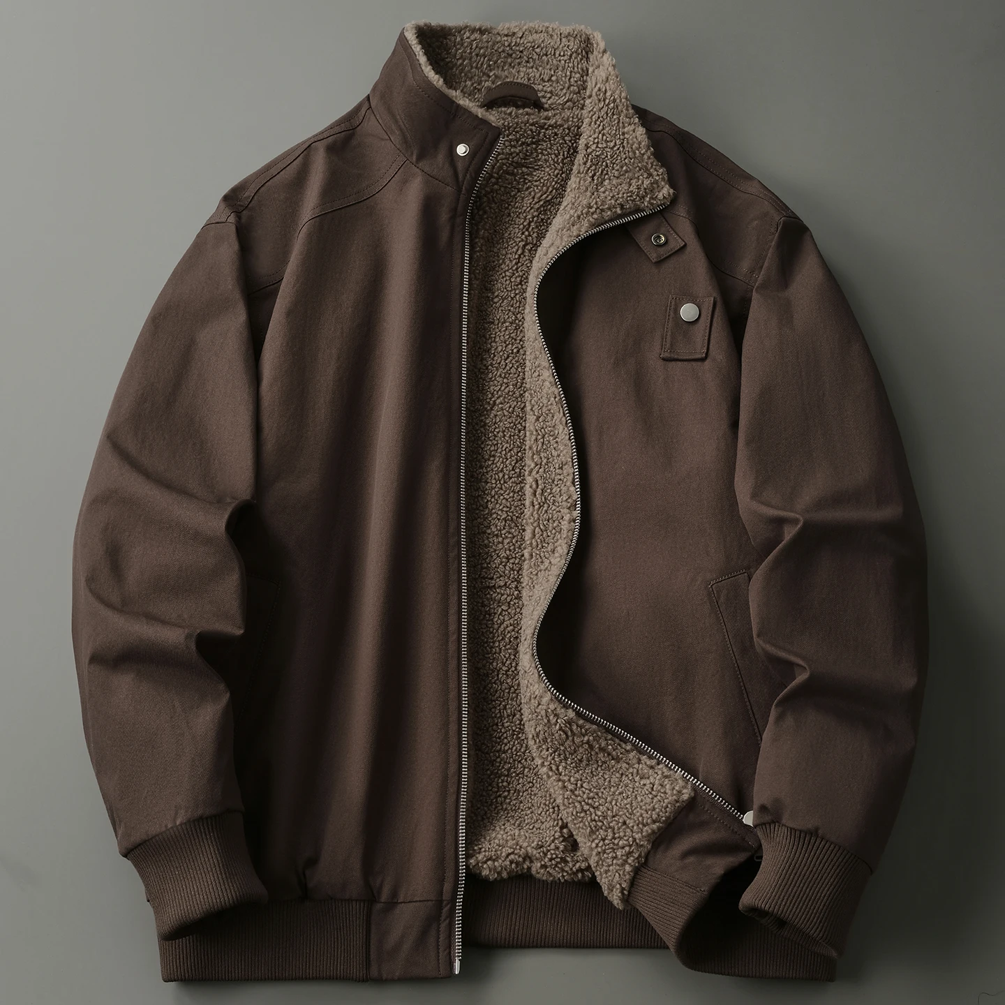 

Тяжелая теплая повседневная куртка, мужская зимняя американская модная брендовая свободная модная хлопковая куртка с воротником-стойкой