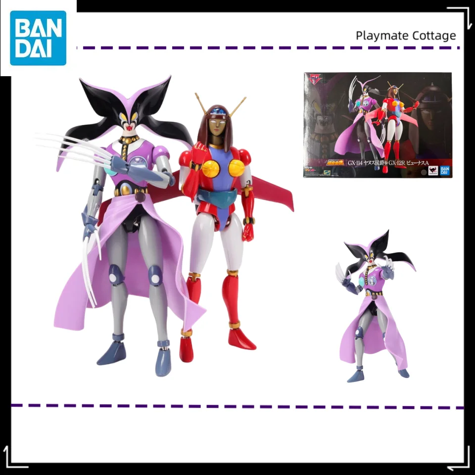 

Bandai Genuine Soul of Chogokin Anime Character GX-114 Marquis Janus &GX-12R Venus A Figure Model Toy Kid Original Box Brand New