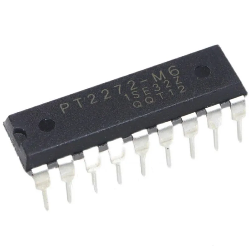 10 قطعة PT2272-M4 DIP-18 غلاف حماية بلاستيكي #1