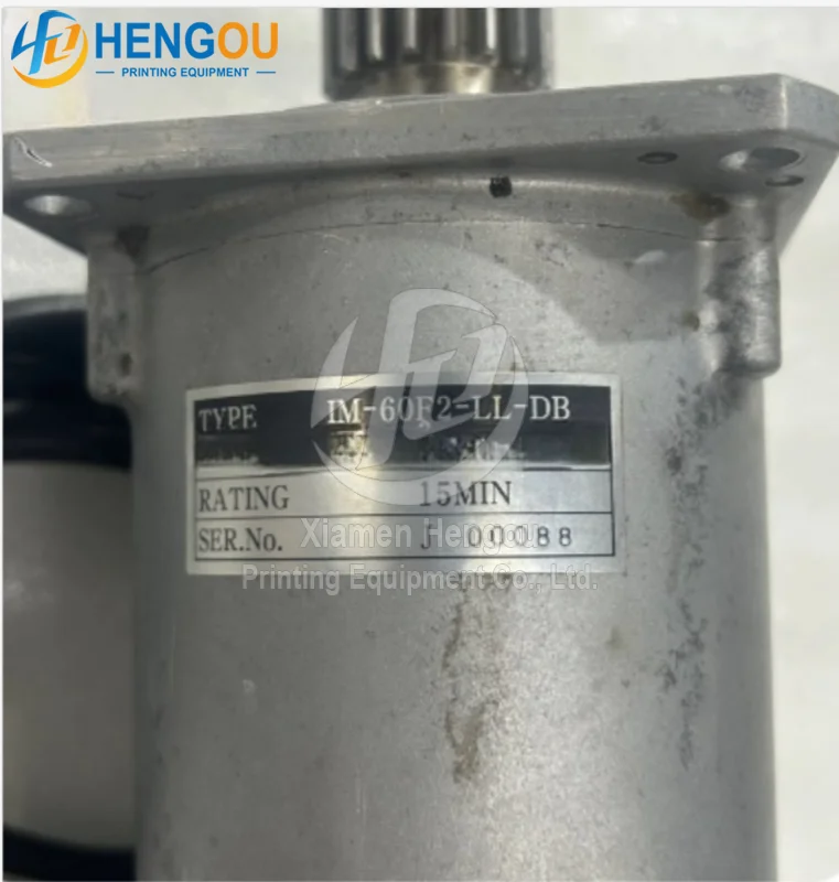المحرك الأصلي IM-60F2-LL-DB المحرك AC200V3 J00088 لأجزاء آلة طباعة أوفست كوموري #2