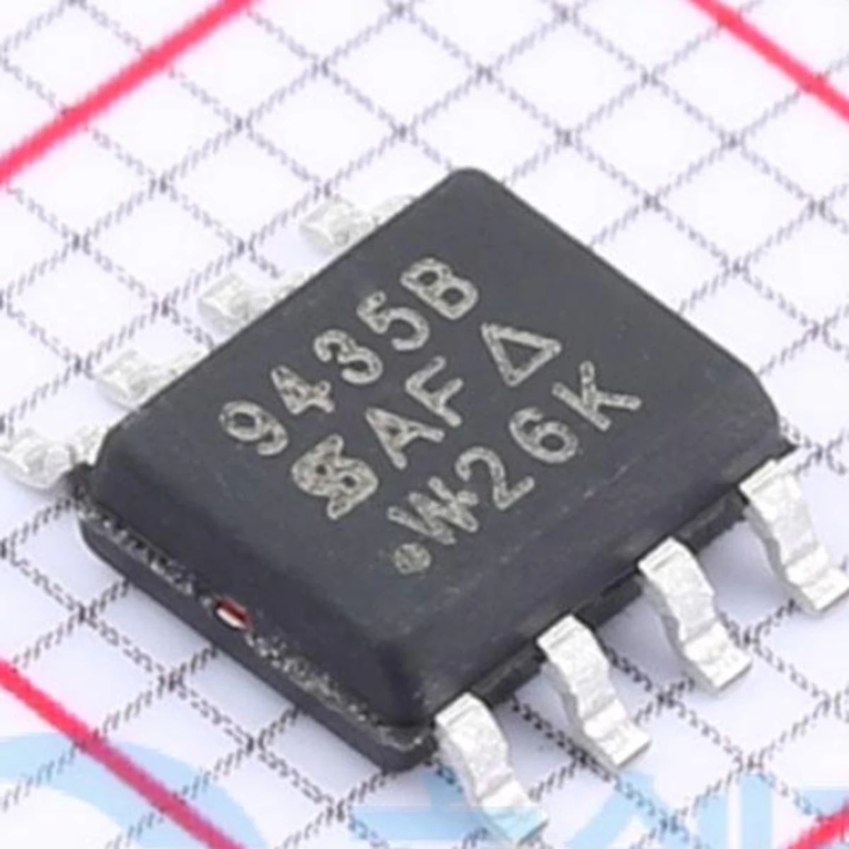 10PCS original; 9435B； Field effect transistor (MOSFET) 1.3W 30V 4.1A 1 P-channel; SOIC-8：SI9435BDY-T1-E3