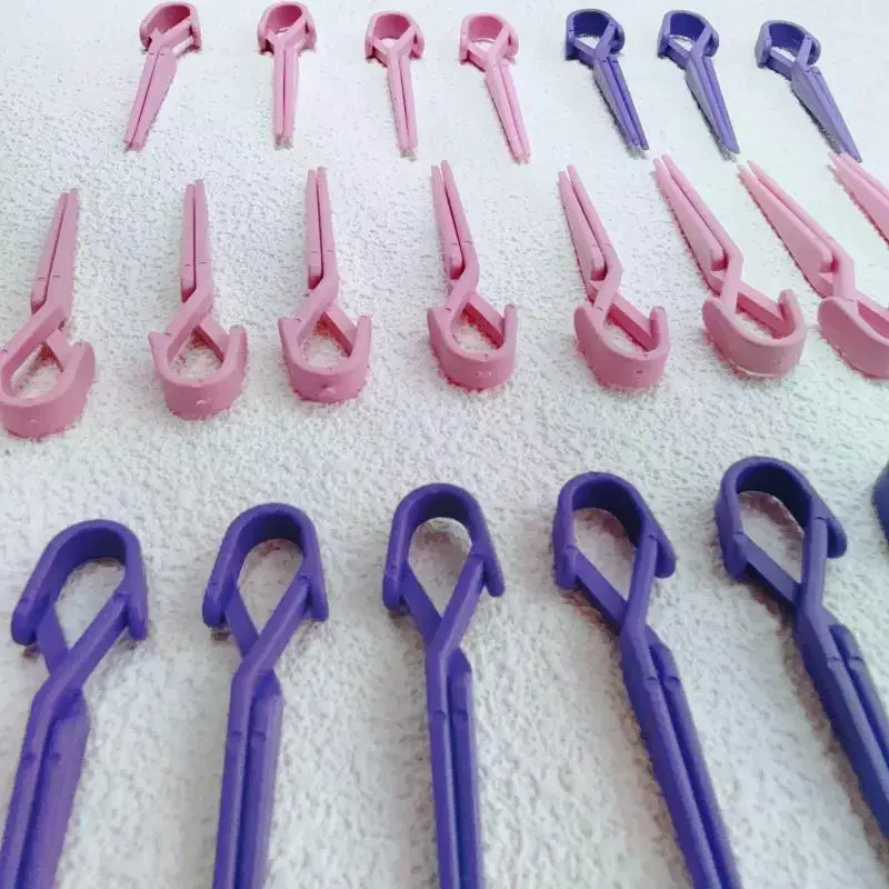 Nail Clip Shaping Clip Paint Spill-proof Mixed Color Nail Painting Protection Clip To Prevent Paint Leakage Nail Tools 20/40Pcs