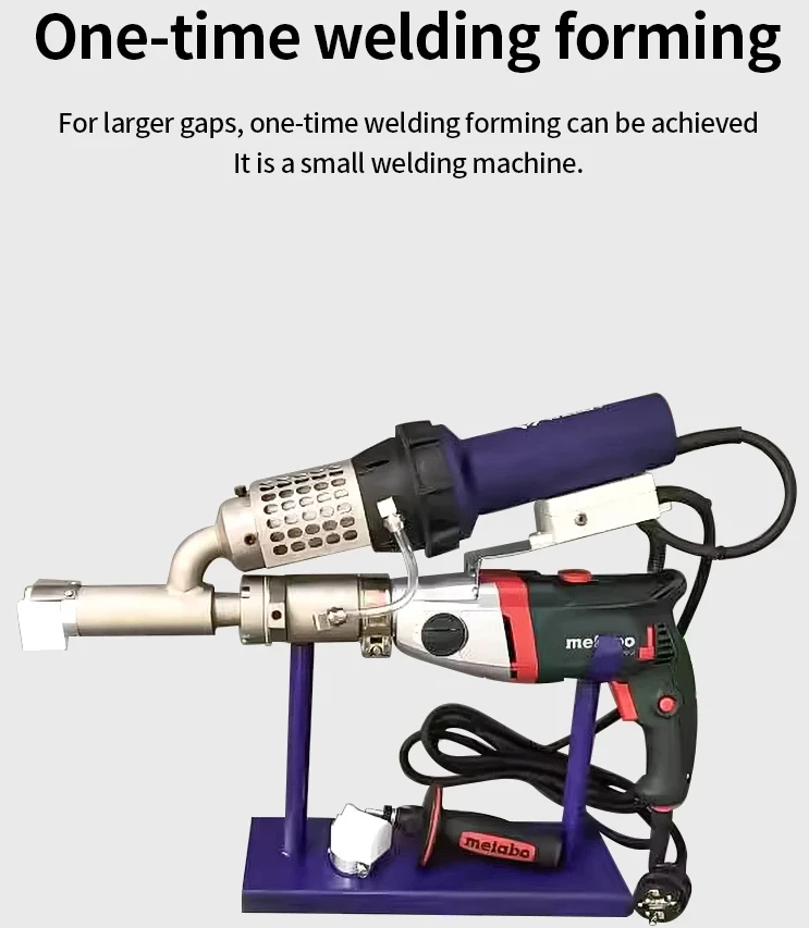 

BE1300 Plastic Extrusion Welding Machine, Hot Air Plastic Welder Gun Extruder for PP PE HDPE LDPE 220V