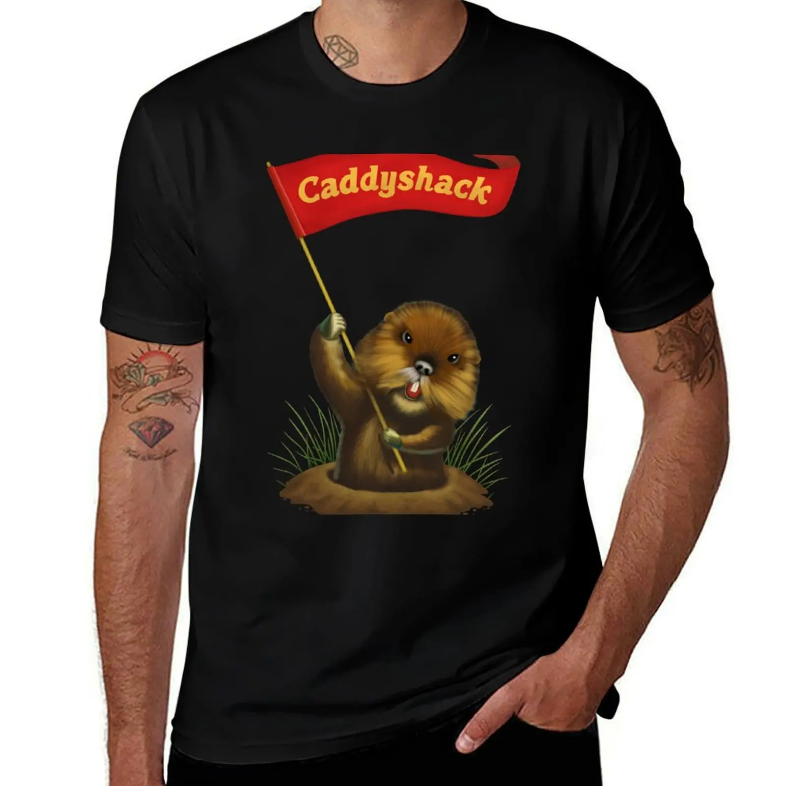 Gopher T-Shirt Breathable Gym Short Sleeve T-Shirt