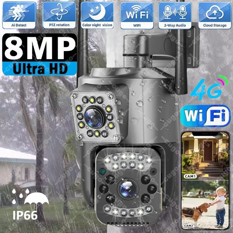 8MP Dual Lens 4G Ca… - image