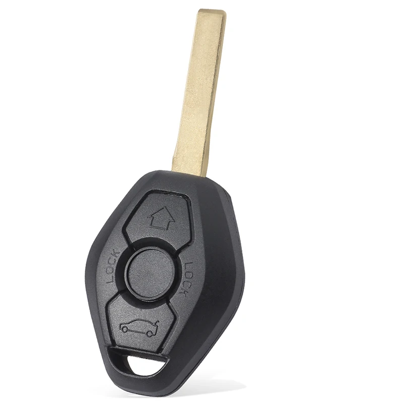 KEYECU 315/ 433MHz ID44 Chip EWS System FCC ID: LX8 FZV Remote Car Key Fob 3 Button for BMW 3 5 6 7 8 Series M5 M6 Z4 X3 X5