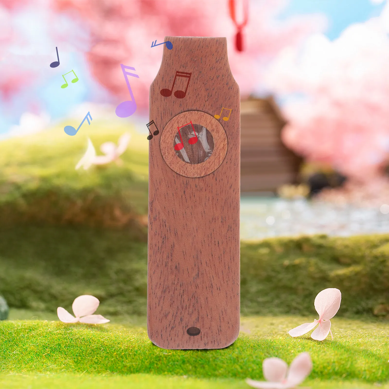 Musical Instrument All - 1Set Alat Musik Kazoo Kayu Kualitas
