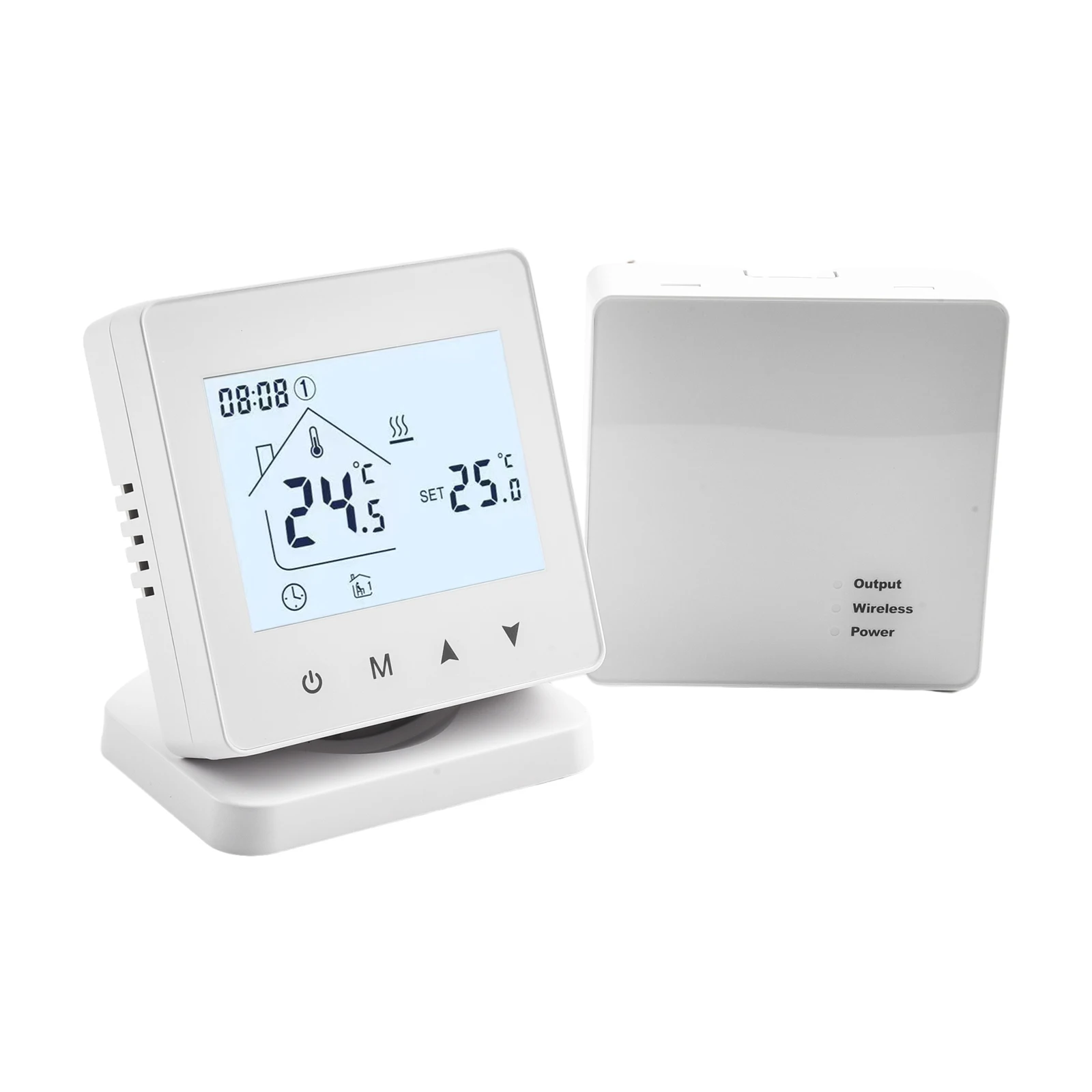 Wireless Thermostat with WiFi Option for Water Heating Lightweight Design Remote Control Energy efficient Convenient