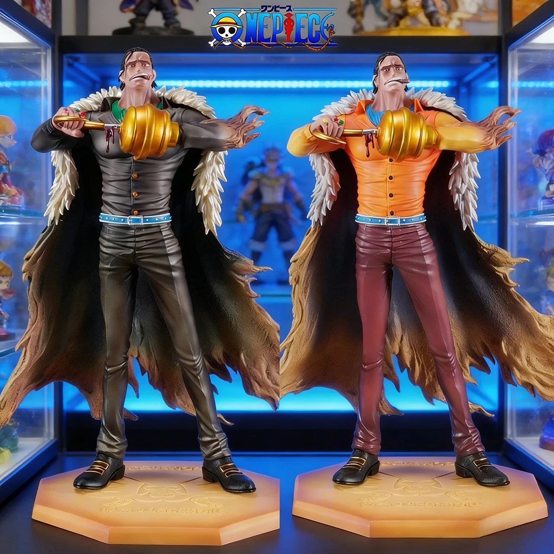 

Фигурка аниме-персонажа Сир Крокодил из One Piece, 29 см, ПВХ-статуэтка, настольное украшение, коллекционная модель, игрушка, подарок