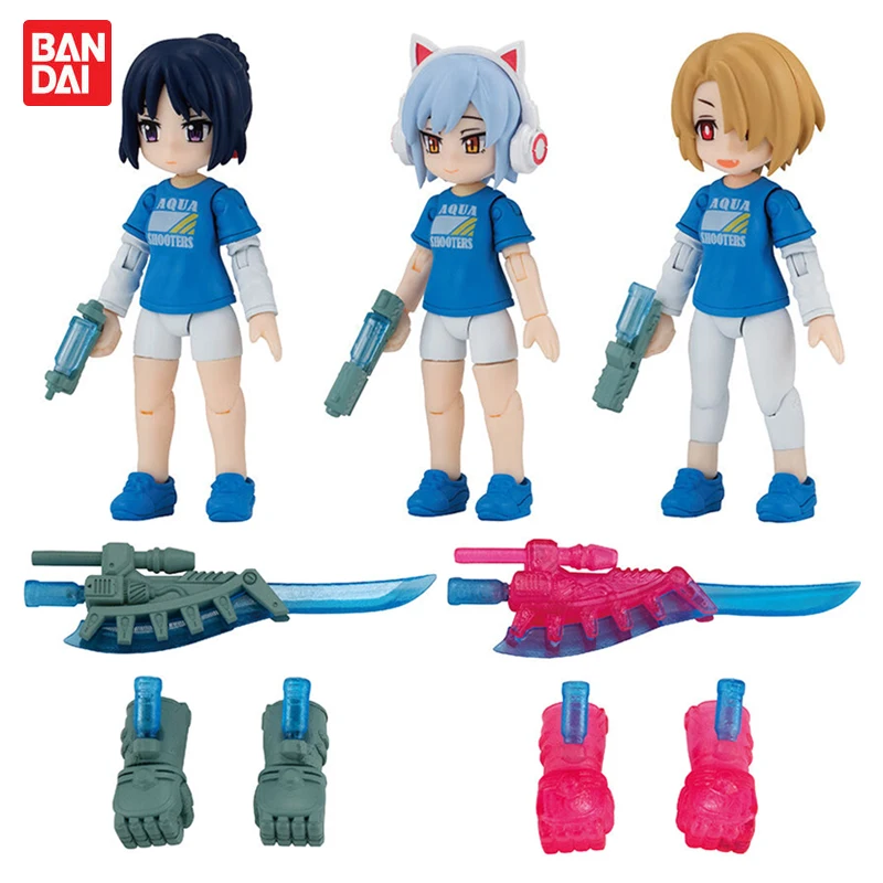 

Bandai Original 5Pcs Gashapon AQUA SHOOTERS!12 アクアシューターズ Toys For Kids Gift Collectible Model Ornaments