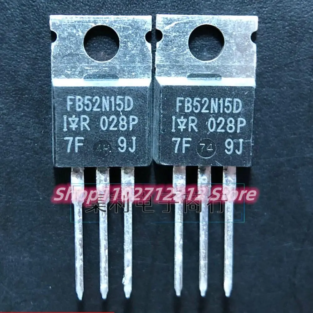 5PCS-10PCS  IRFB52N15D FB52N15D MOS150V 51A  TO-220  Imported NEW Original  Best Quality