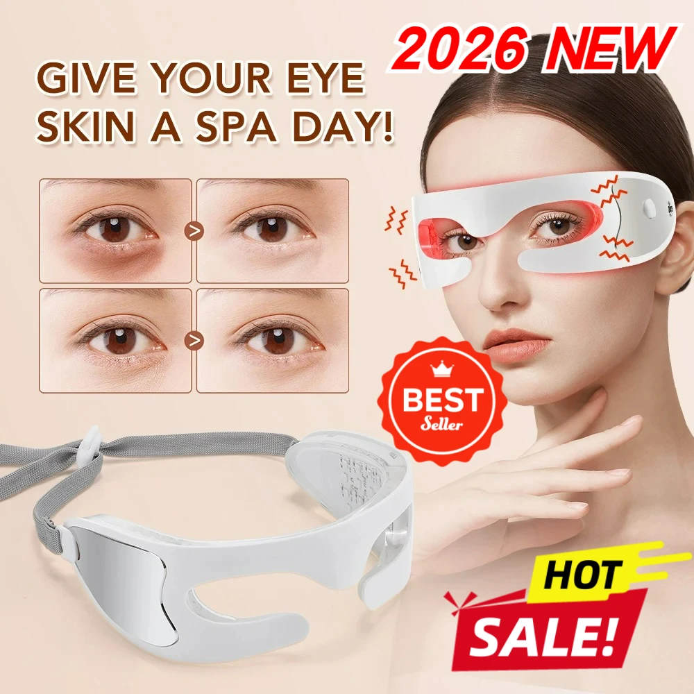 고품질 2026 신제품 3D 눈 미용 마사지기 36개 LED 비즈 진동 기계로 눈 관리, 잔주름 및 부기 감소