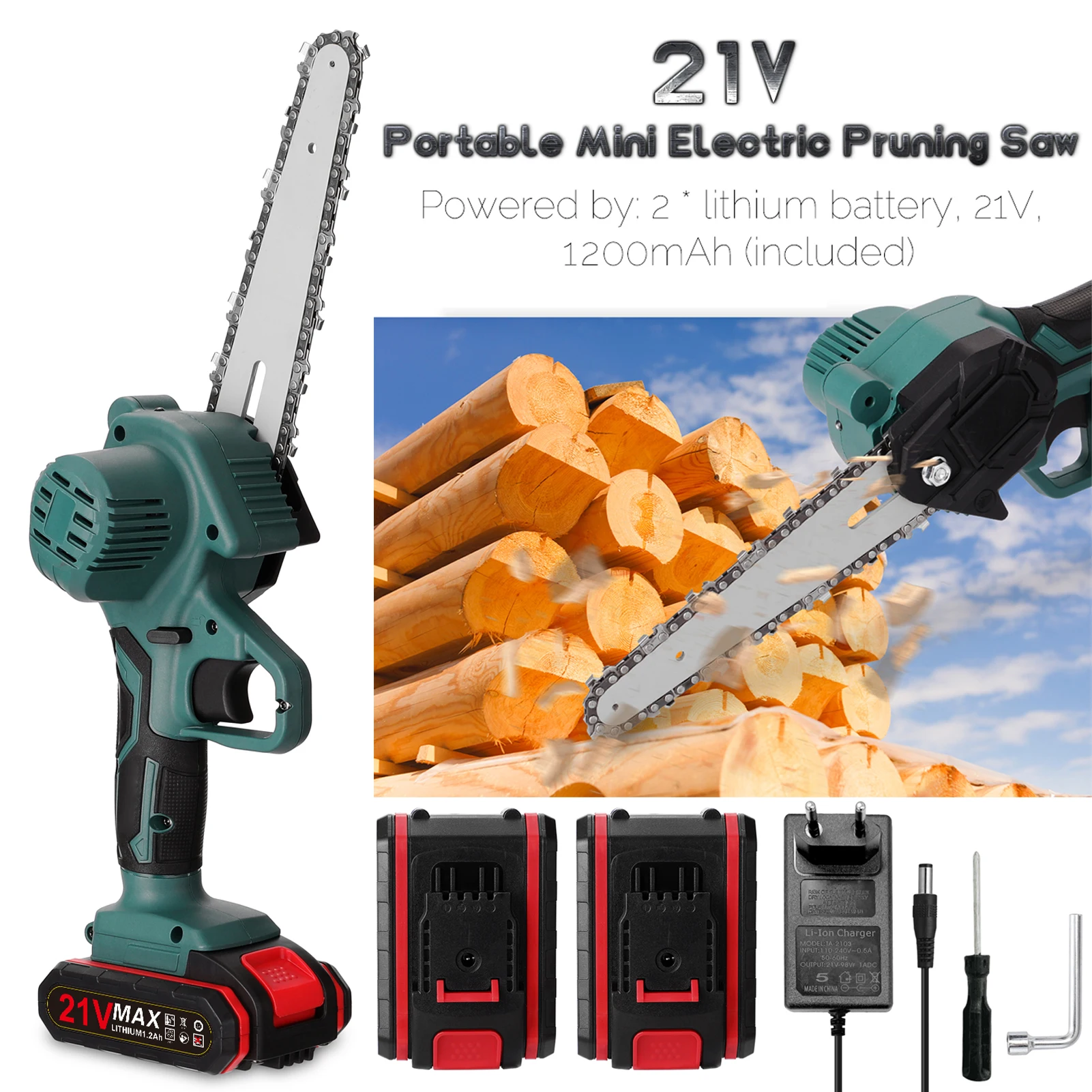 Why the Geevorks 6-Inch Cordless Chainsaw Is the Ultimate Tool for Gardeners and DIY Enthusiasts