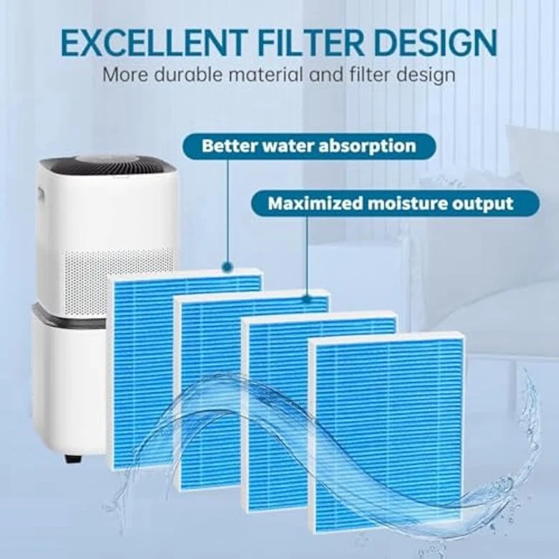 Сменные фильтры для увлажнителя 6000S для увлажнителя превосходного уровня Levoit 6000S, 8 упаковок