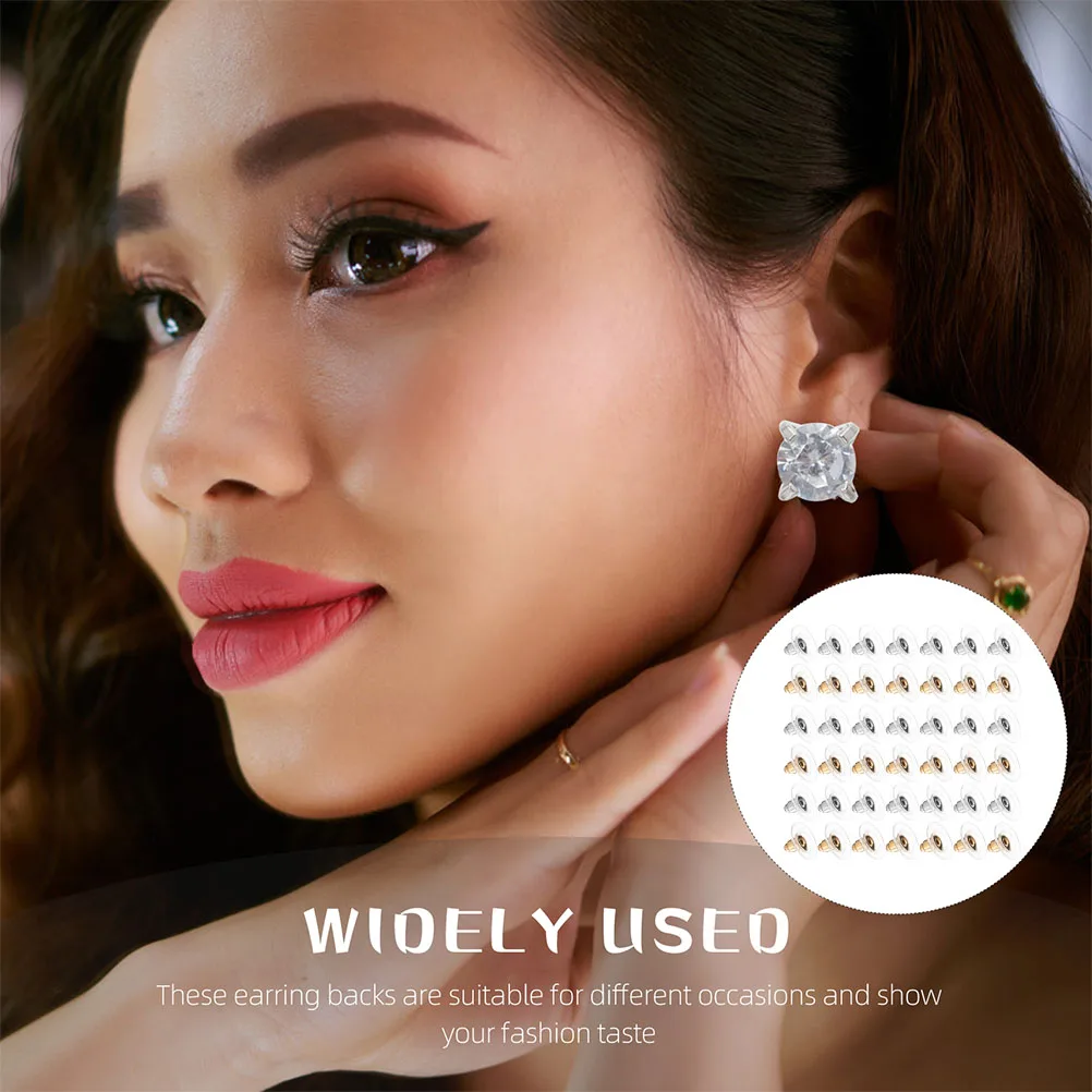 

200 Pcs Earrings for Women Studs Accessories Backings Jewelry Locking Backs Women's
