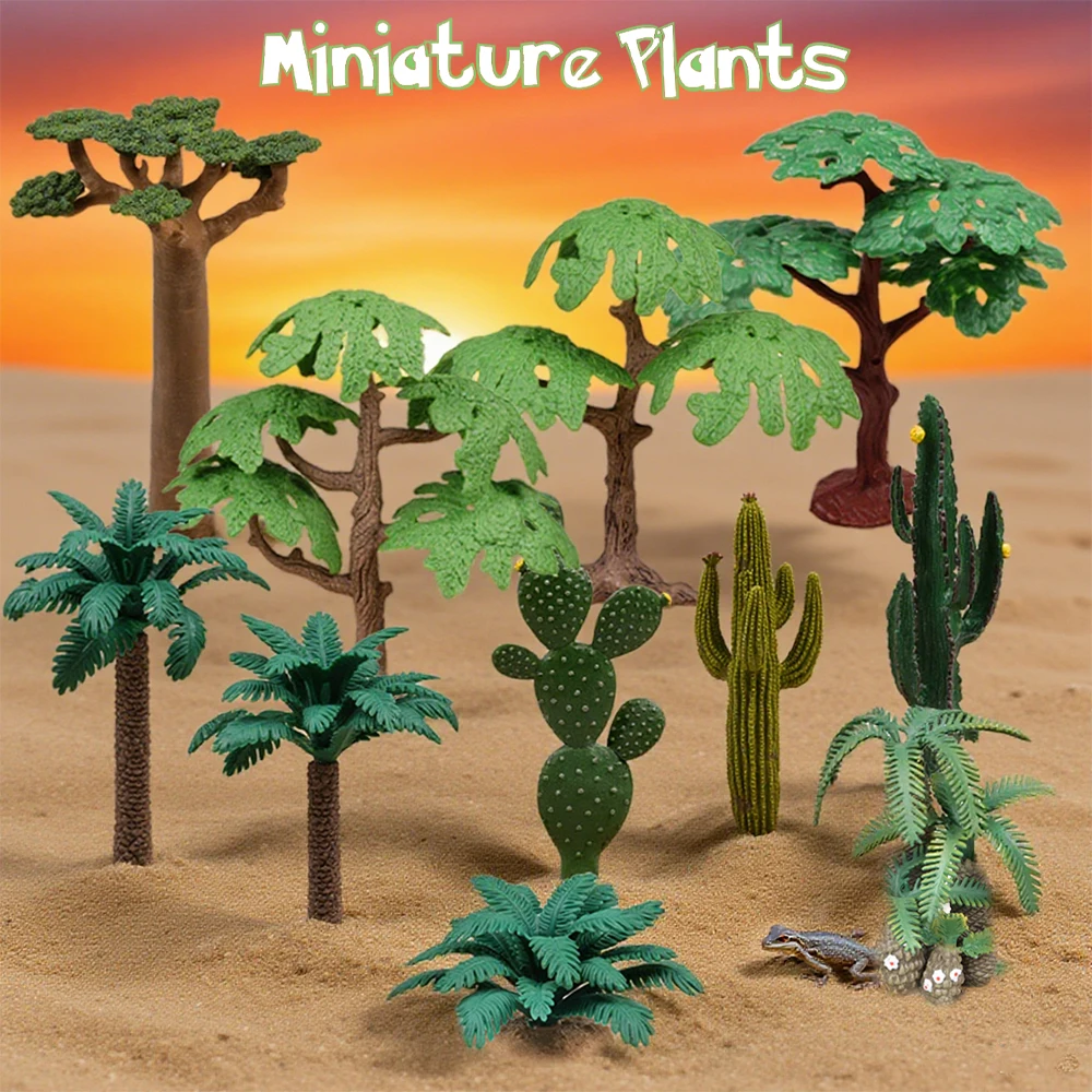 

Моделирование деревьев Кактус Баобаб Растения Травяной куст Модель Микро Пейзаж Диорама Песок Стол Сцена Украшения Аксессуары Детские игрушки