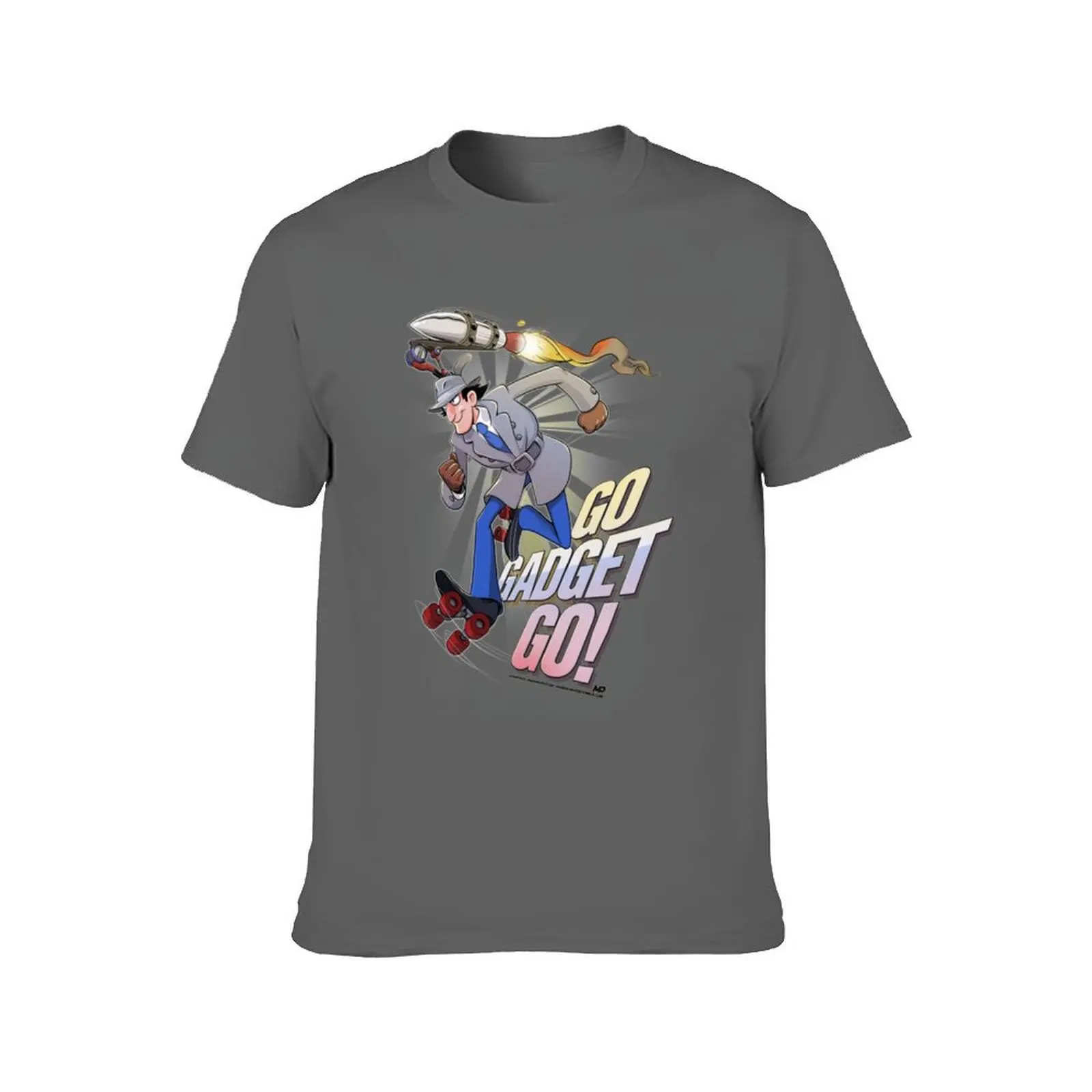 Go Gadget Go T-Shirt anime tshirt cotton tshirt 100% man graphic t shirt T-Shirt