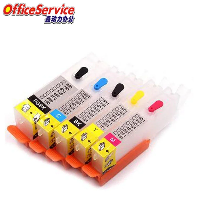 

BCI-350 BCI-351 многоразовый картридж для принтера Canon MG6330 MG6530 MG7130 iP7230 MX923 IX6830 IP8730 MG5430 MG5530