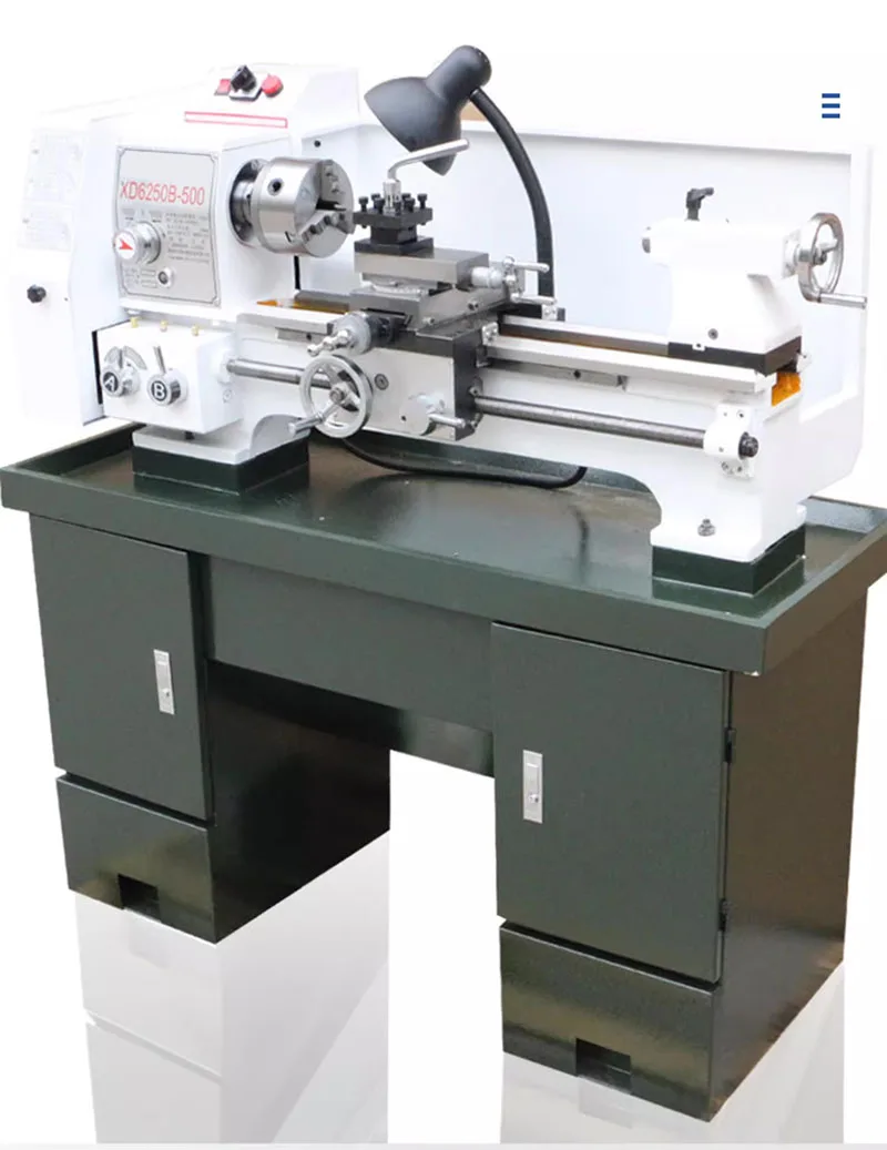 210x800 Mini Lathe Machine 2500 RPM Variable Speed Change 850W Precision Mini Lathe, Milling Machine for Various Metal Turning