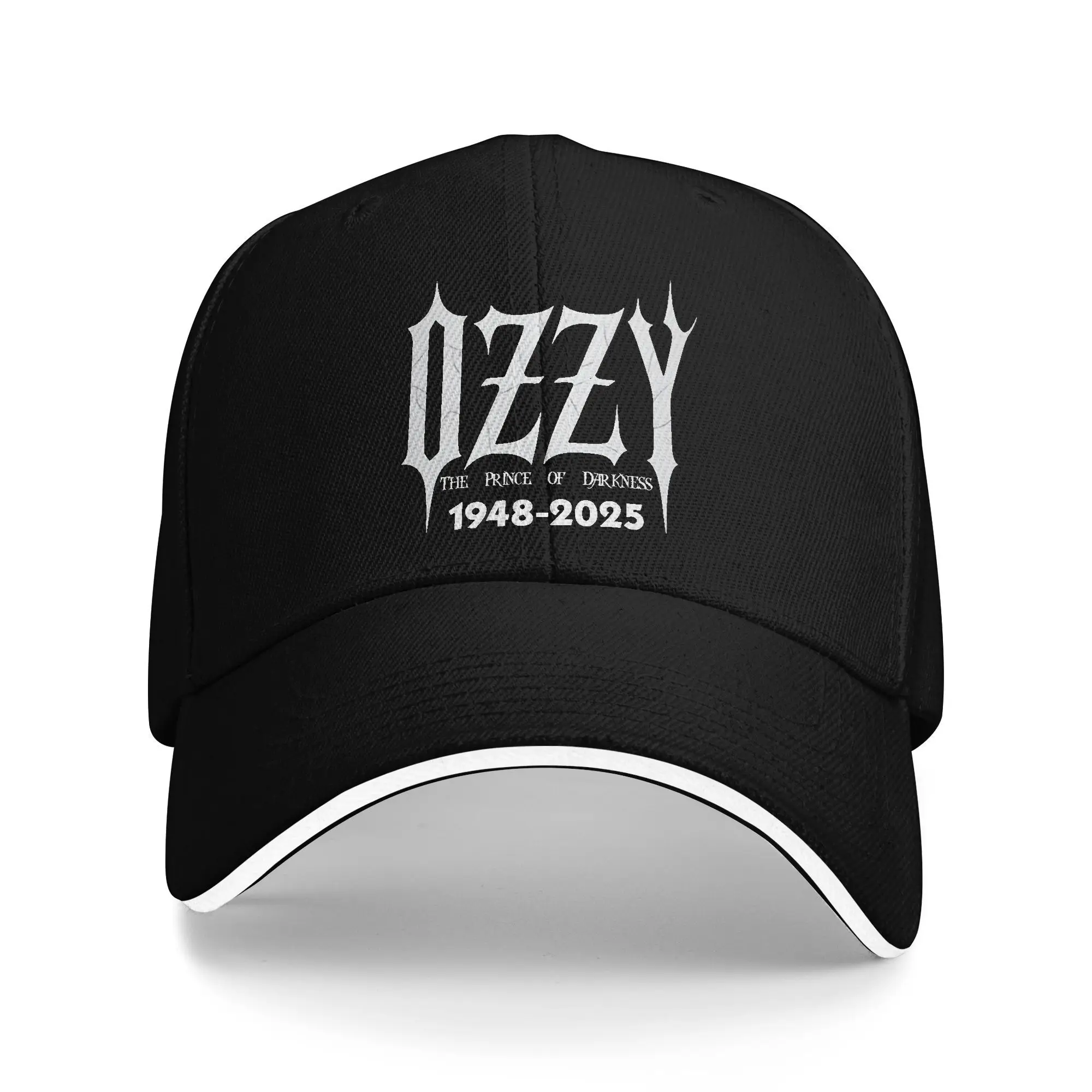 

Ozzy Osbourne 1948-2025 Rock Music Legend Baseball Caps Merch Classic Trucker Hat For Men Women Golf Headewear Gift