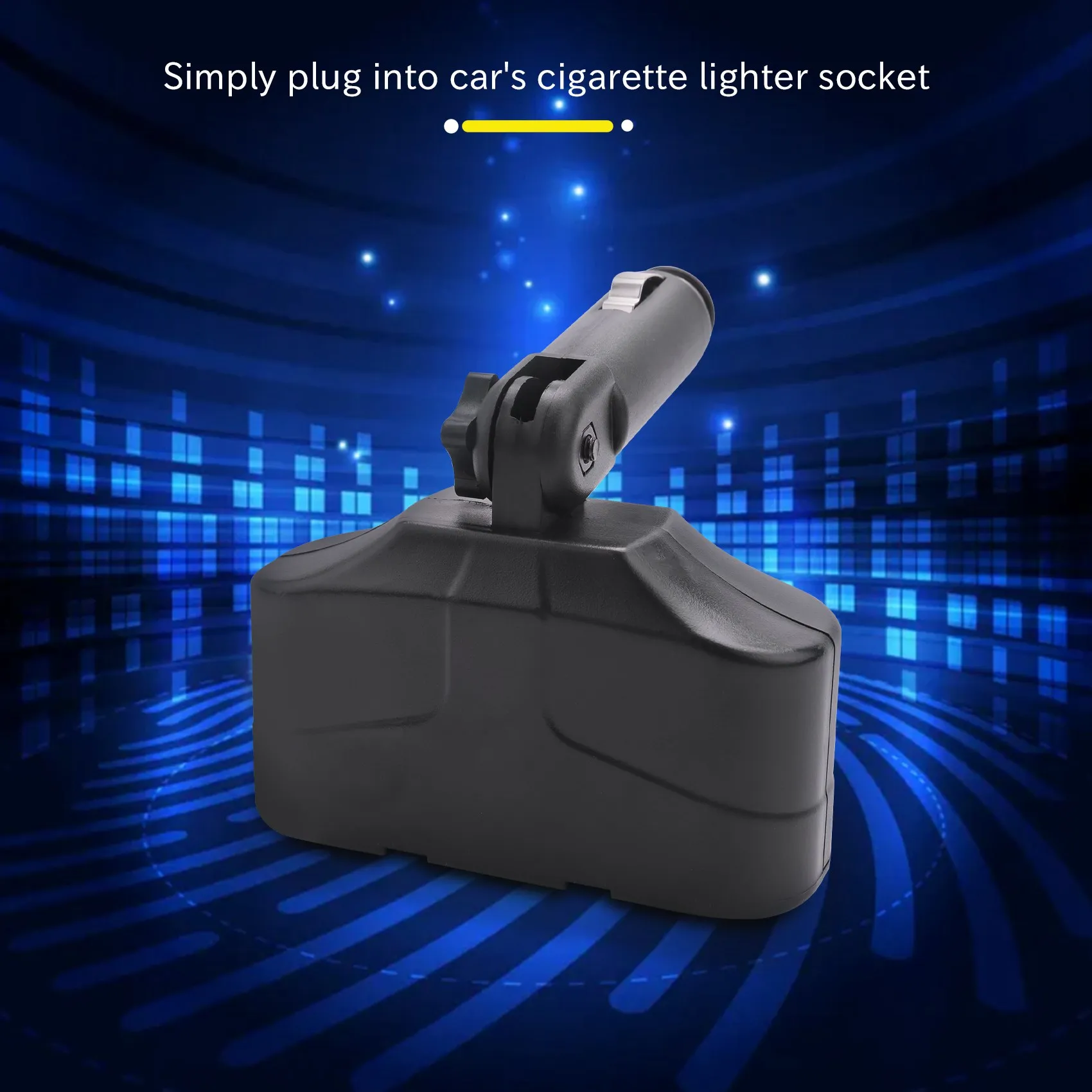 Adattatore LED splitter per accendisigari per auto con presa a 3 vie G