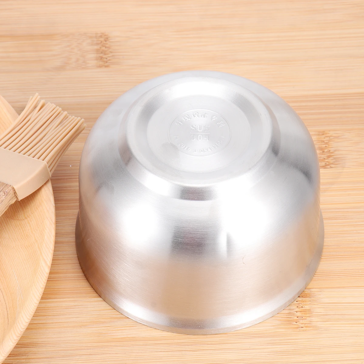 

304 Stainless Steel Bowl 10.5Cm Double Wall Insulated Rice Soup Noodles Metal Kitchen Utensil Household Serving Bowl For