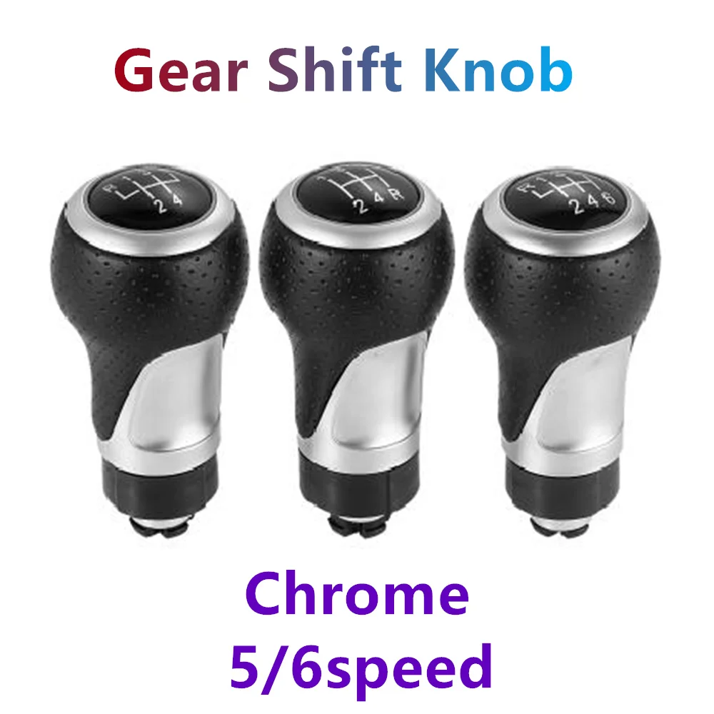 5/6 Speeds New Gear Shift Knob For Audi Skoda Seat A3 A4 B6 B7 b8 A6 S4 B8 8K A5 8T Q5 8R Volkswagen passat golf 12mm Auto Parts