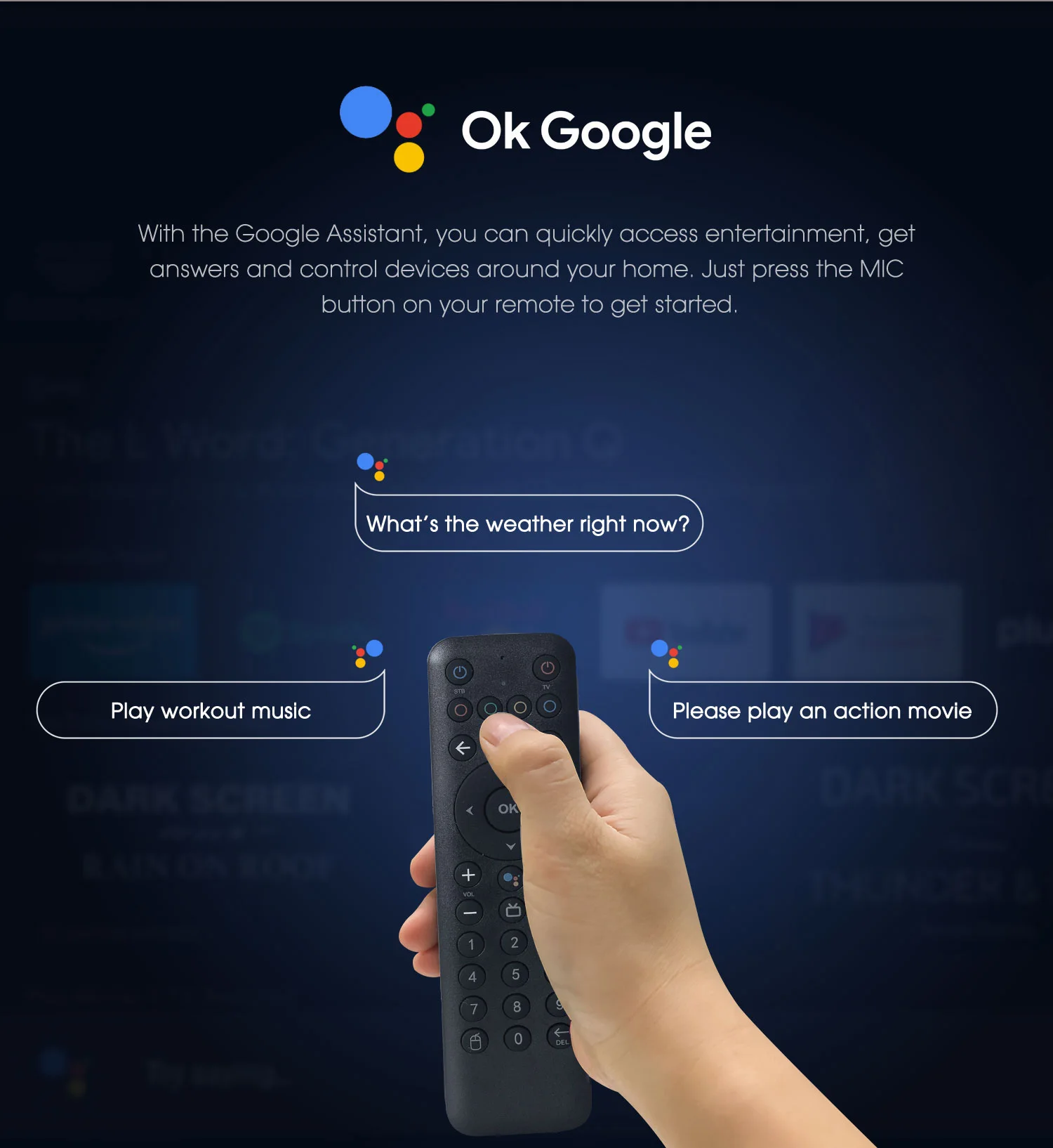 MECOOL KM7 SE صندوق تلفزيون أندرويد 2GB32GB BT5.1 Chromecast Amlogic AV1 Google TV التحكم الصوتي المعتمد الساخن في تشيلي إيسريال المكسيك