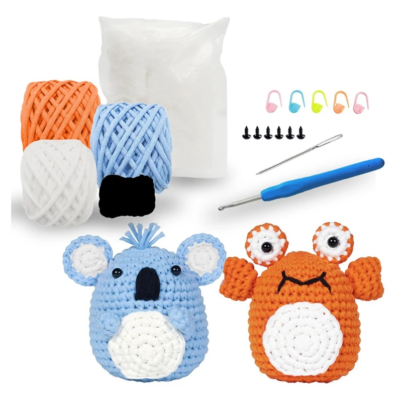 Mayor-Kit de crochet intérieur, kits de crochet pour enfants et adultes, comme montré pour les débutants avec des tutoriels vidéo étape par étape