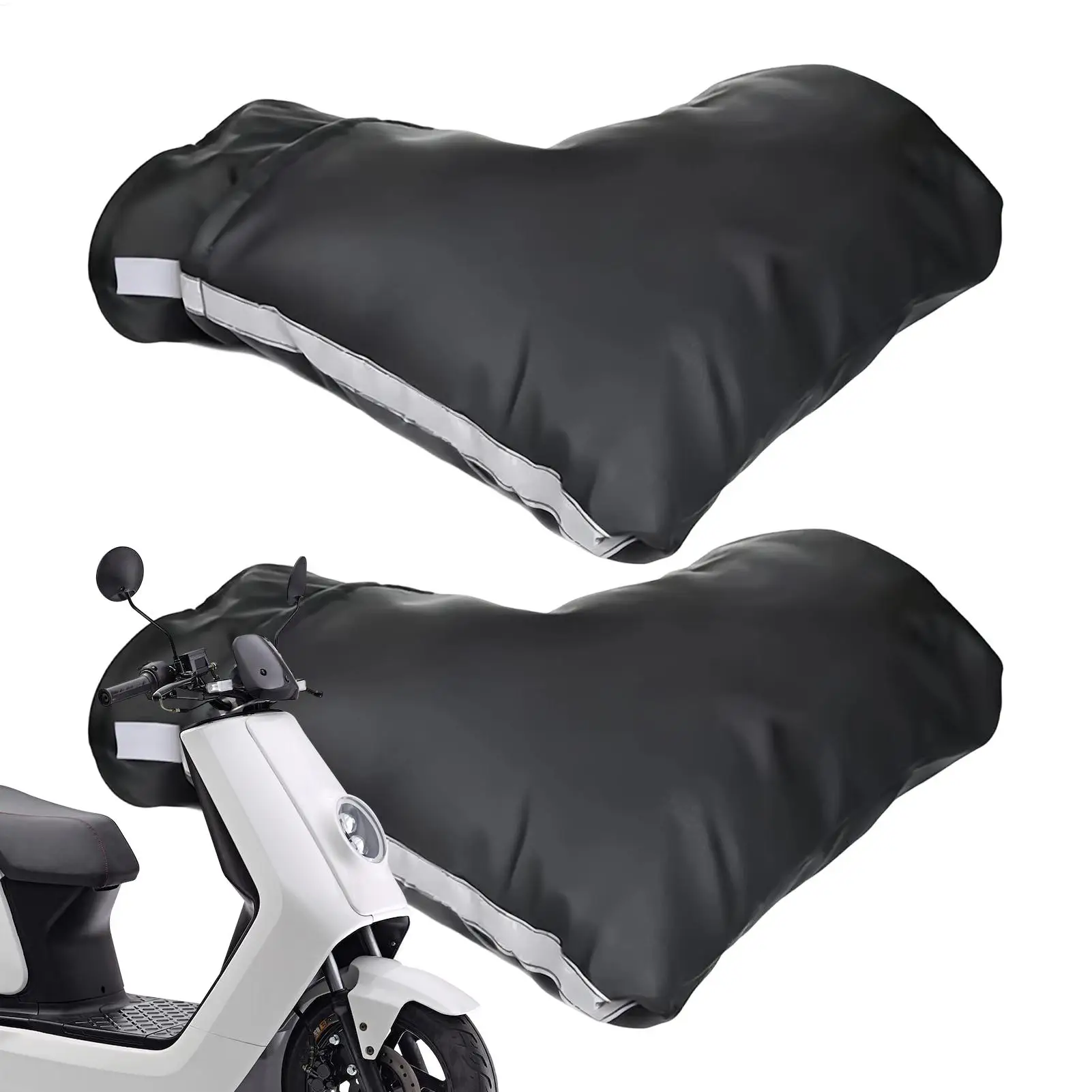 Bike Handlebar Mittens Winter Warm Mitts Bicycle Motorcycle Handlebar Mitts Cold Weather Mountain Fat Bike Bar Cover