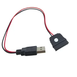 USB Male to 15Pin SATA Female Adapter Power Cable Cord 18AWG 30cm for Laptop 2.5 Hard Drive HDD SSD