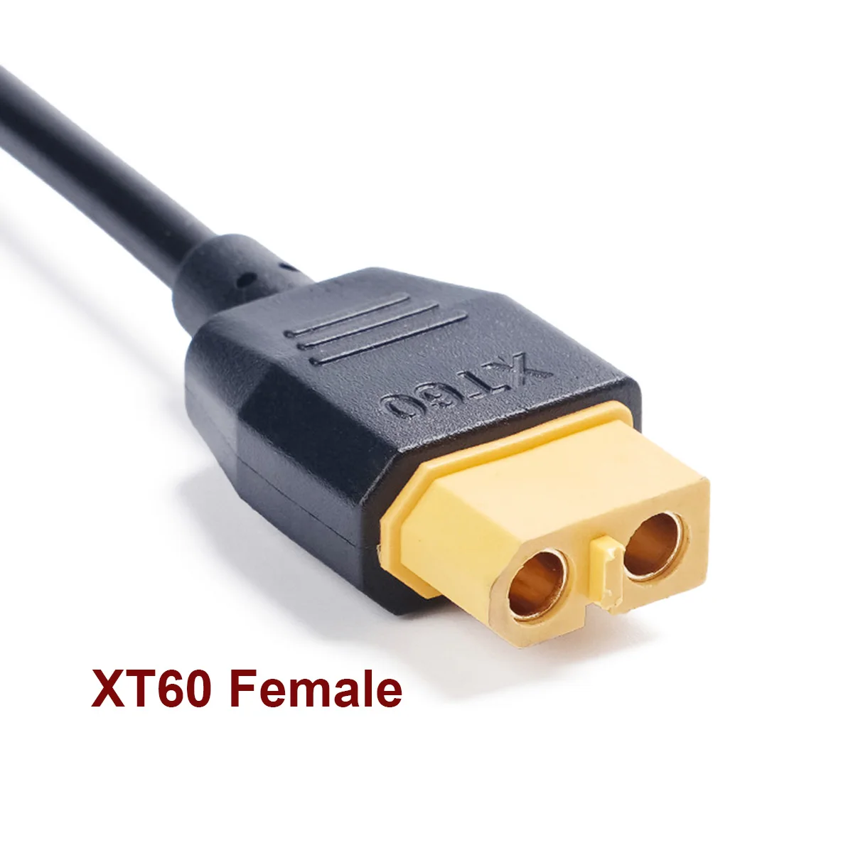 1개 XT60 암컷에서 2핀 녹색 스크류 터미널 어댑터 케이블 20AWG 30cm RC 자동차 드론 FPV 밸런스 충전기 5A 전류용