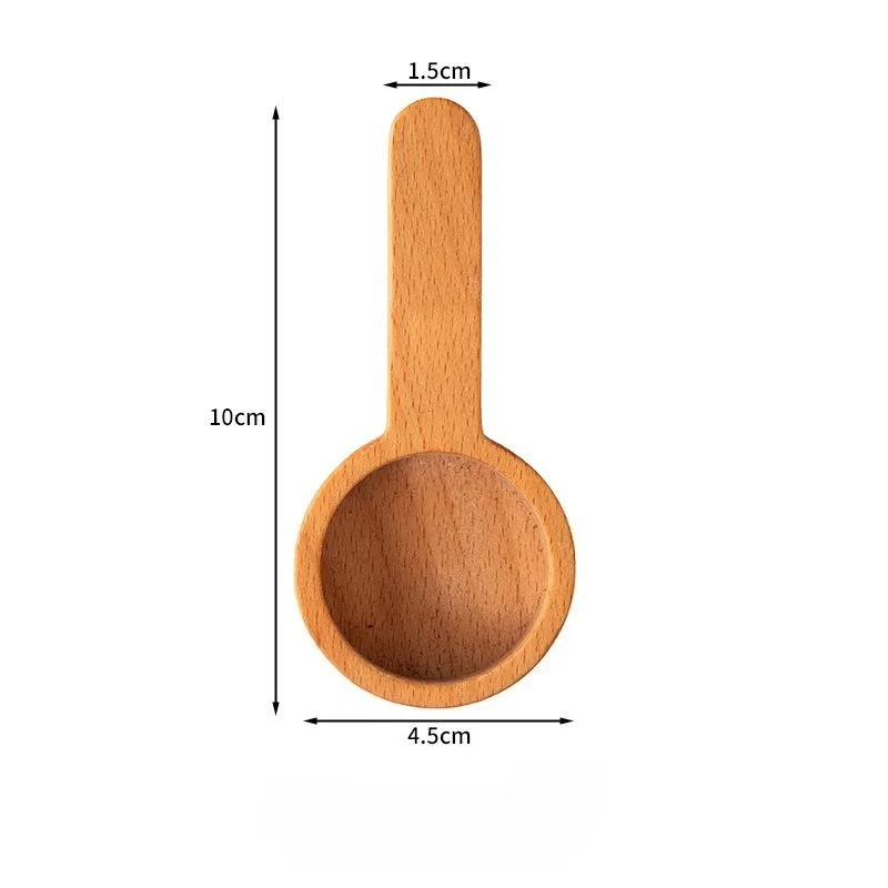Wooden Measuring Spoon Set Kitchen Measuring Spoons Tea Coffee Scoop Sugar Spice Measure Spoon Measuring Tools for Cooking Home view 6