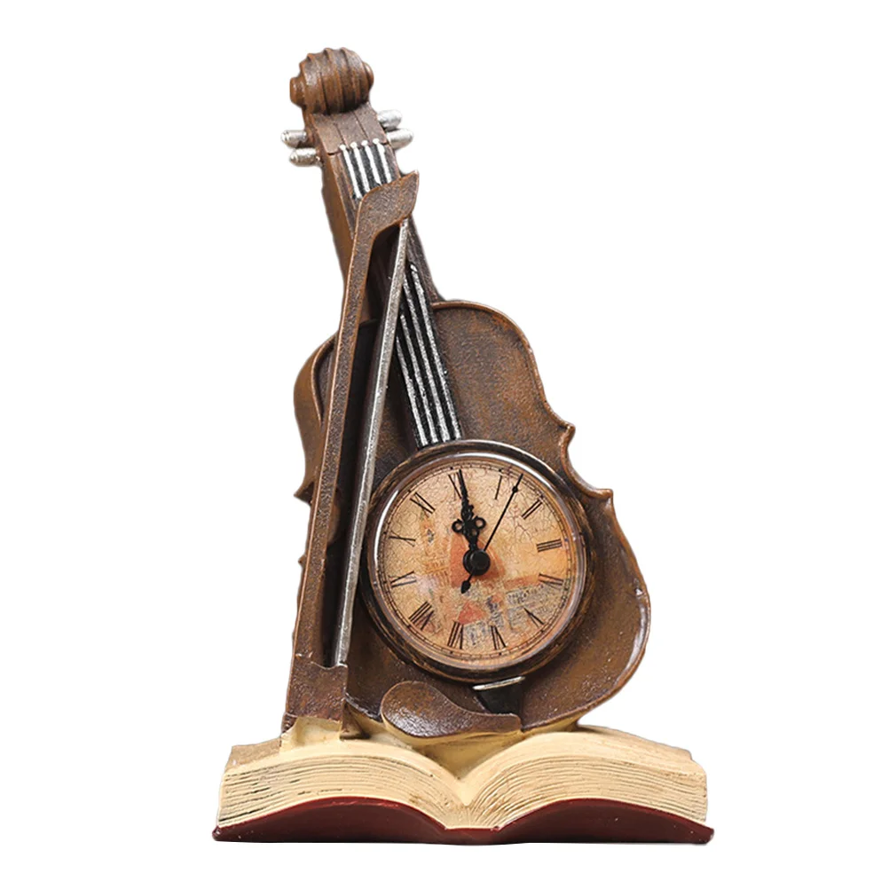 

Living Room Decor Decorative Desk Decorations for Ornament Resin Book Violin Craft Home
