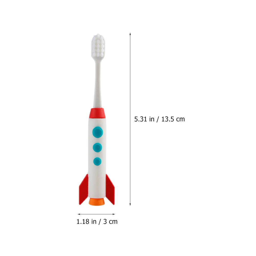 

2Pcs Toothbrush Ergonomic Design Safe Gentle Bristles for Children Toddlers Daily Oral Care Toddler Toothbrush