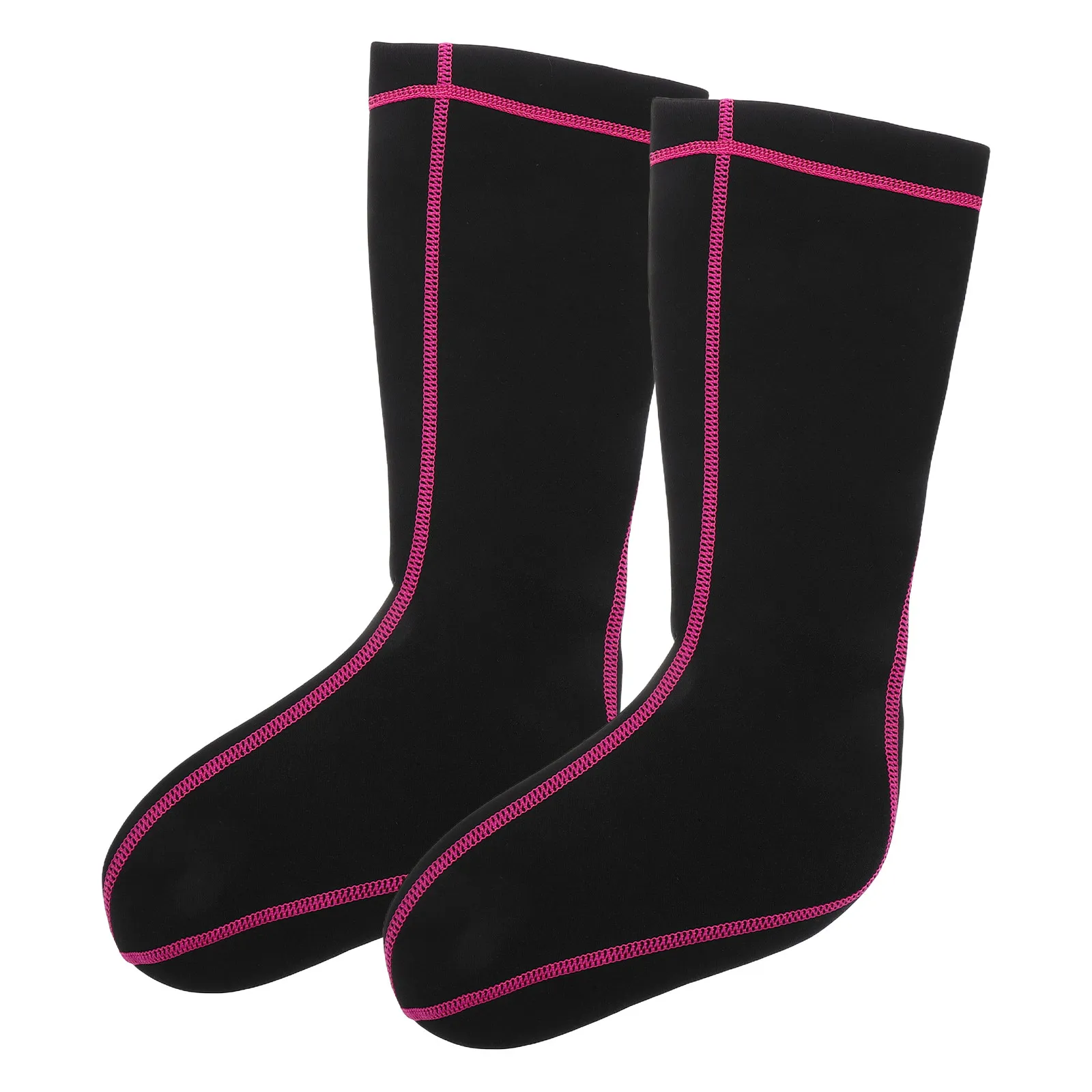 1Pair Thermal Neoprene Snorkeling Socks Universal Fit for Men Women Cold Water Protection Underwater Walking Diving Booties Swim