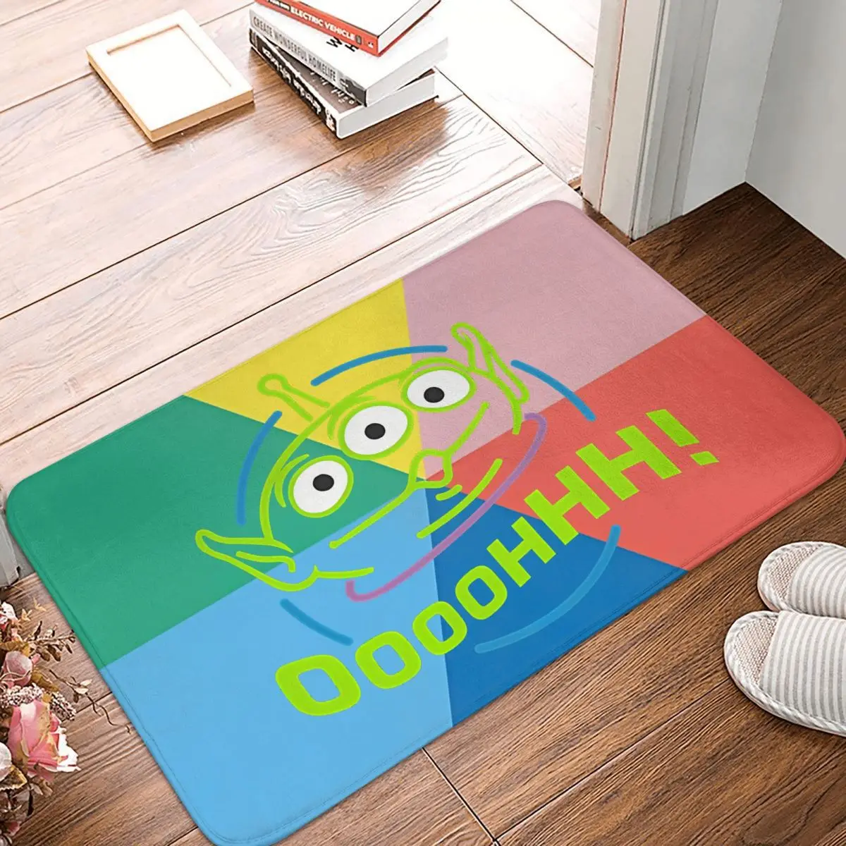 Toy Story Non-slip Doormat Oooohhhhhh_ Alien Bath Bedroom Mat Outdoor Carpet Indoor Modern Decor