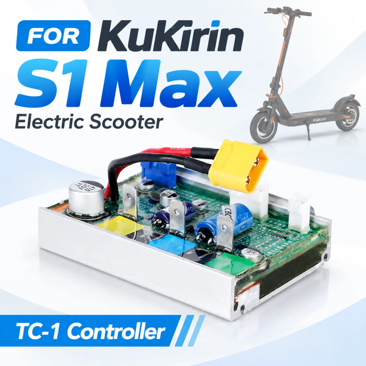 TC-1 Controller for Kukirin S1 Max Electric Scooter – Drive Control Board, Mainboard, Motor Speed Controller