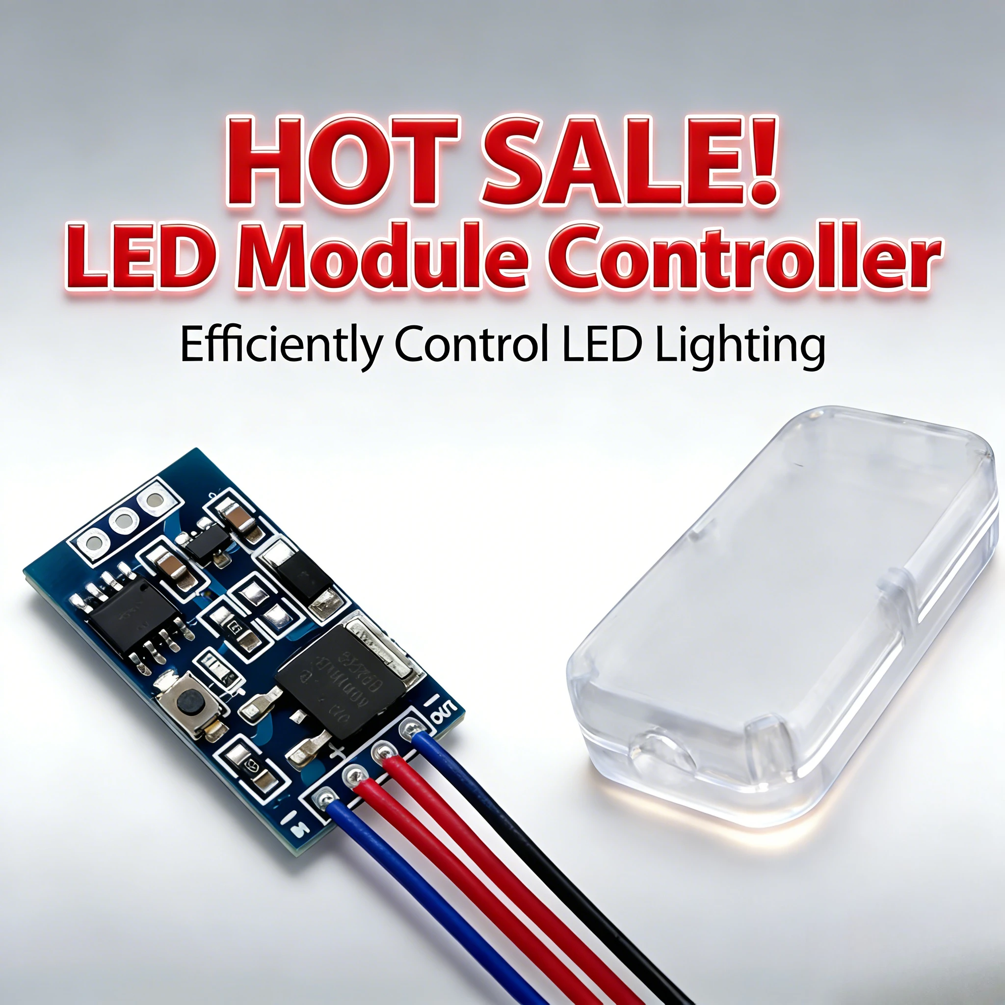 13 Modes LED Light Controller PWM Dimming/Breathing/Strobe 30W Max 2.5-5V/5-24V For LED Indicator/Halogen Light