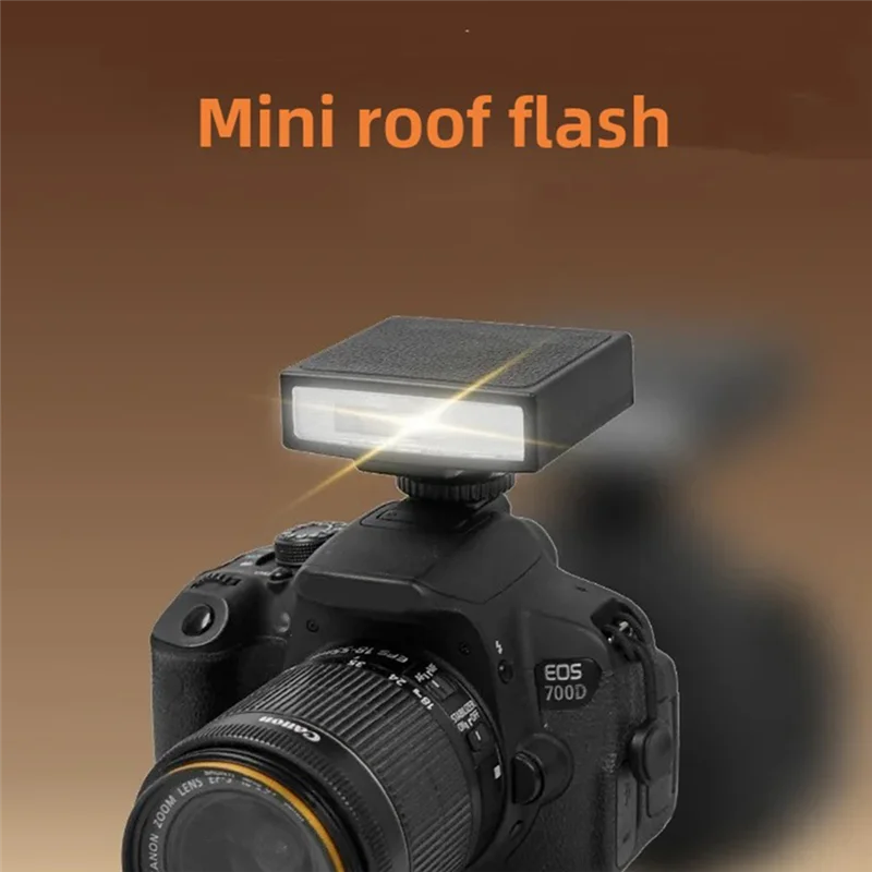 FFYY-Blitzlampe, oben montiert, kompaktes Design, SLR-Handfotografie für Canon, Nikon, Sony, Fuji, spiegellos