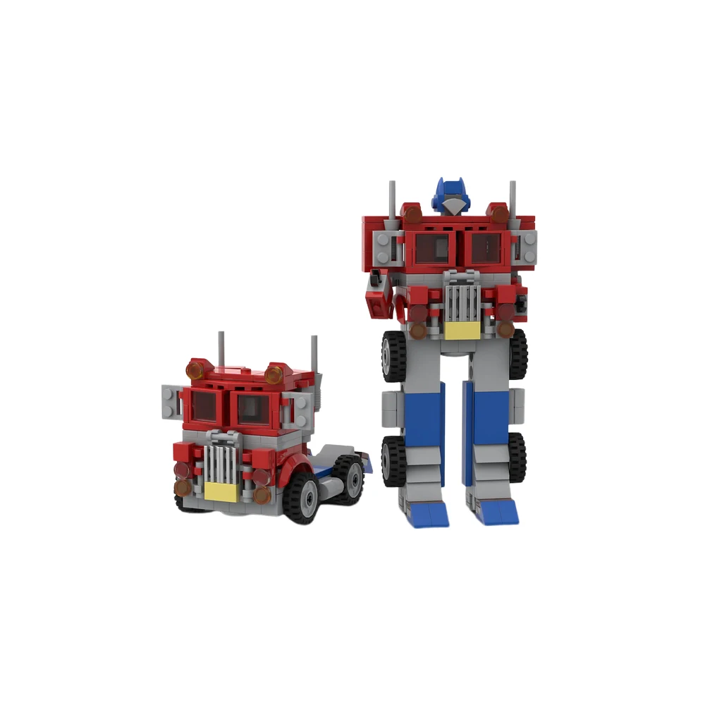 MOC Autobots Buiding Blocks Autobots Leader Transform into an Autobot Model Bricks Toys Autobots Robot Children Toys Gift Sets