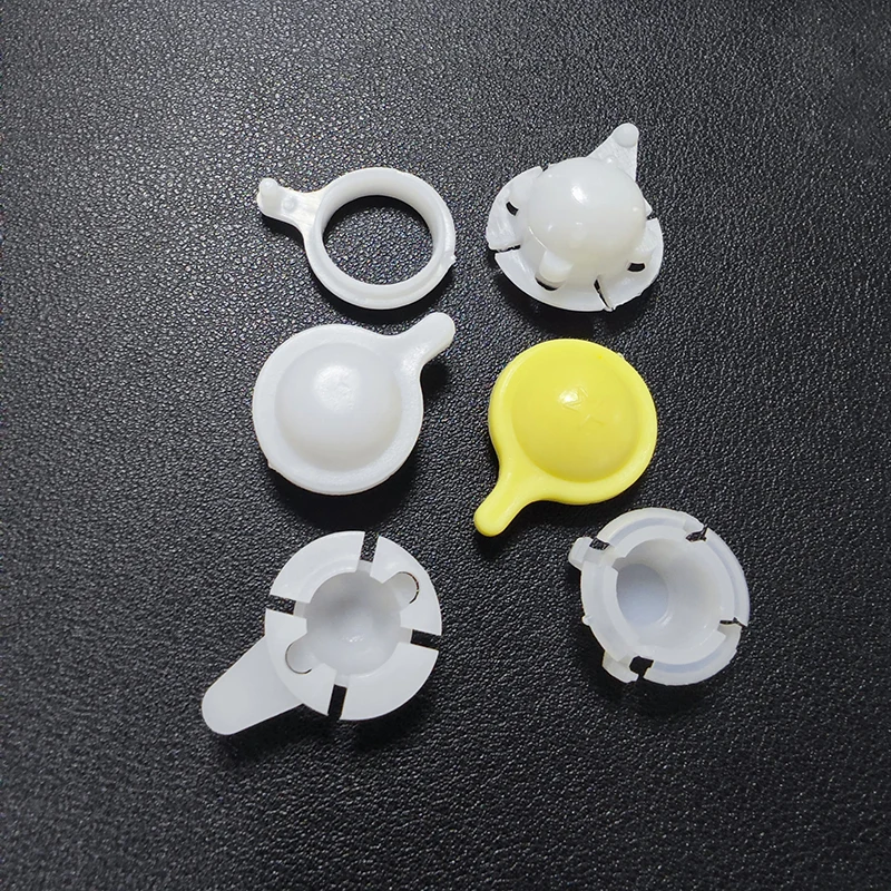 1/5 set durevoli e pratici clip per auto elementi di fissaggio kit boccola di collegamento tergicristallo per auto in plastica di alta qualità