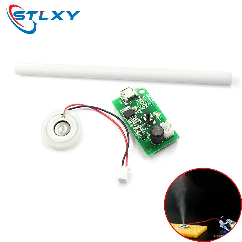 USB Mini Humidifier DIY Kits Mist Maker and Driver Circuit Board Fogger Atomization Film Atomizer Sheet Mini Oscillating